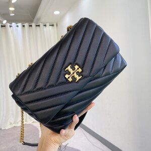 Tory Burch KIRA Series Sheepskin Chain Bag Women's Underarm Shoulder Messenger B